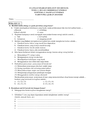 Input data tes ulangan harian, perhitungan jumlah kuadrat, dan univariate analysis of variance. Ulangan Harian Kelas 4 Tema 2 Selalu Berhemat Energi Subtema 2