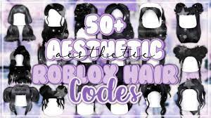 80+ black hair roblox codes 50 Aesthetic Black Hair Codes How To Use Roblox Youtube Black Hair Roblox Black Aesthetic Black Hair