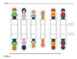 Town People Printable Activity For Kids Spoonful Attivita Per Bambini Segnaletica Stradale Lavoretti Per Bambini