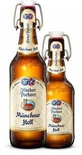 Caramelized barley, sweet, malty nose. Hacker Pschorr Munchner Hell 0 33 Munchen Erding Freising