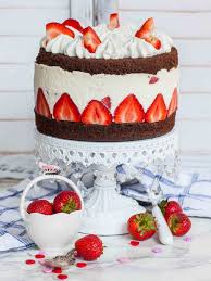 Chocolate Strawberry Fraisier Cake Video Tatyanas Everyday Food Recipe Tatyana S Everyday Food Chocolate Strawberry Cheesecake Chocolate Strawberry