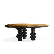 Oval extending dining tables uke republic. 7 Statement Dining Tables For Design Lovers Only