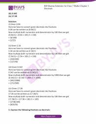 Eventually, you will see exponential growth in the writing skills of your kid. Rd Sharma Solutions For Class 7 Maths Chapter 3 Decimals Avail Free Pdf