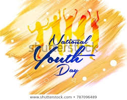 Nice And Beautiful Abstract For National Youth Day Of India With Nice And Creative Design Illustration 12th January National You Creative Design Youth Day Day