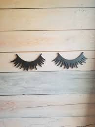 Eyelash Decor Sleepy Eyes Eyelash Wood Cutout Wood Etsy Eyelash Decor Lash Room Beauty Room Decor