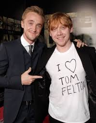 Rise Of The Planet Of The Apes Cast Tom Felton Tom Felton Rupert Grint Harry Potter Cast Tom Felton Harry Potter 6