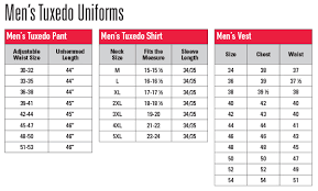 Tuxedo shirts may seem confusing at first, but with a little knowledge you can make the right choice when the occasion calls for looking your best. Size Charts