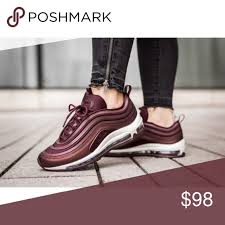 Nike Air Max 97 Burgundy Crush Women S Size 8 1 2 In 2020 Nike Air Max 97 Air Max 97 Cheap Nike Air Max