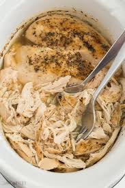 Fresh parsley, ground pepper, liquid, salt, garlic, sun dried tomatoes. Crockpot Shredded Chicken Slow Cooker The Recipe Rebel