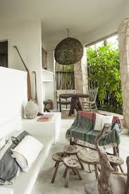 A Complete Detail About The Hotel Nest Tulum Mexico Bohemian Interior Design Minimalist Living Room Rustic Living Room