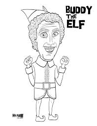 Blogger Christmas Coloring Pages Buddy The Elf Coloring Pages