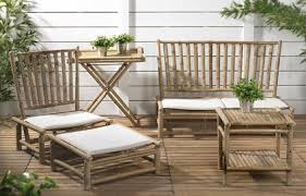 Du Mobilier De Jardin En Bambou Signe Casa Mobilier Jardin Deco Bambou Mobilier