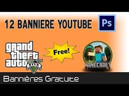 Template banniere youtube minecraft 1 youtube banners ) sont des blocs décoratifs pouvant être personnalisés grâce à des teintures. Pack De Banniere Youtube Photoshop Theme Gta Minecraft Special 200 Abonnes Banniere Youtube Banniere Photoshop