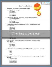Here are our tips to plan the best party. 20 Baby Trivia Questions Free Printable Baby Shower Games Printable Baby Shower Games Baby Facts