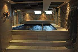 Check out our other pool guides. Basement Pool Bathroom Wine Cellar Laundry Media Room Contemporary Swimming Pool Hot Tub Milwaukee By Design Group Three Houzz Uk