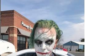 Virginia police arrest man dressed as The Joker, carrying sword