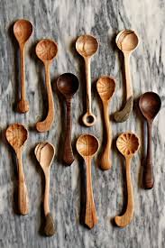 Small Wooden Spoons Mini Serving Spoons Tiny Wood Spoons Hand Carved Wooden Spoons Wood Kitchen Utensils Wood Spoon Carving