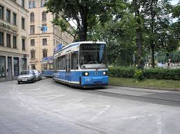Tram 2131 Adtranz Gt6n R2 Class In Munich On Route 17 At Maxmonument In 2010 Took This Tram To Tivoli Str And Walked To The Englisch Street Cars Munich Tivoli
