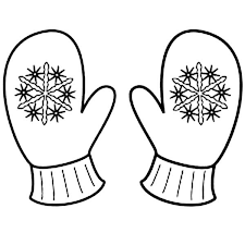 Free printable mittens coloring pages. Cute Mitten Coloring Page Snowflake Coloring Pages Snowflake Coloring Winter Coloring Pages