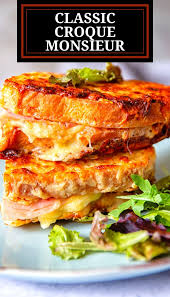 Croque Monsieur Sandwich Made The Easy Way No Need To Make The Time Consuming Bechamel Sauce To Enjoy This French Classic Fo