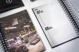 Criacao Da Agenda E Presskit Distribuidos Na Fenatran Pela Mercedes Benz Do Brasil