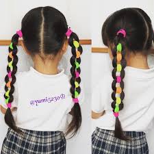 ヘアアレンジ 子供簡単だから不器用でもかわいくできるママ必見