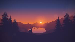Wallpaper Sunset Drawing Animals Lake Landscape Deer Artwork Silhouette Nature Digital Art Pine Trees Hills Clear Sky Vector Warm Colors Firewatch Video Games Lago Di Scanno 1920x1080 Ackkbar 1357113 Hd Wallpapers Wallhere If you see some sunset wallpapers hd you'd like to use, just click on the image to download to your desktop or mobile devices. wallpaper sunset drawing animals