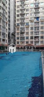 Found for sale from rm 215,000 & for rent from rm 950/month with bbq, club house, parking, mini market, playground, swimming pool, security. Megaty Properties Management Sdn Bhd Villa Krystal Apartment