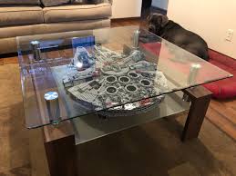 It doesn't have to be perfect. Star Wars Millennium Falcon Coffee Table Off 55