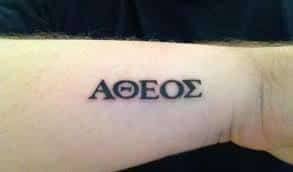 Atheist Tattoos 33 Atheist Tattoo Tattoos Atheist