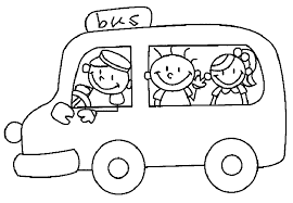Otobus Boyama Sayfasi Okuloncesitr Preschool Boyama Sayfalari Otobus Okul