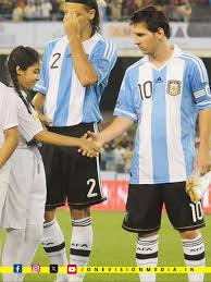 In 2011, Lionel Messi made his captaincy debut for Argentina in India, leading the team in a friendly against Venezuela at Kolkata's iconic Salt Lake Stadium. The match marked a historic moment,