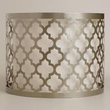 Moroccan Lattice Drum Table Lamp Shade Antique Lamp Shades Lamp Shade Frame Wall Lamp Shades