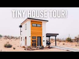 Man Shows Off His Two Story Tiny House And The Inside Is Far From What You D Expect Tiny House Exterior Tiny House Cute Small Houses