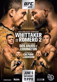 Ufc vegas 25 poster drops for the reyes vs. Cm Punk Featured On Ufc 225 Fight Poster Pwmania Com