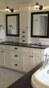 Recessed Vanity Upper Cabinet Craftsman Bathroom Bathrooms Remodel Home Decor