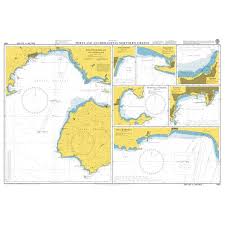 Admiralty Chart 1687 Ports And Anchorages In Northern Greece