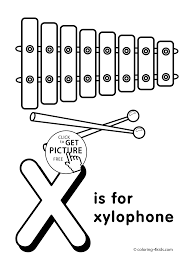 The word games for kids you will. Letter X Coloring Pages Of Alphabet X Letter Words For Kids Printable Alphabet Coloring Pages Coloing 4kids Com