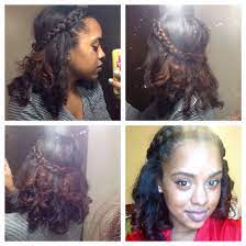 Loose Flexible Rod Set On Blow Dried Hair Straightening Natural Hair Blow Dry Hair Blow Dry Natural Hair