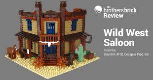 Read the latest app reviews for brick builder! Lego Wild West Saloon Set From Bricklink S Afol Designer Program Review The Brothers Brick The Brothers Brick