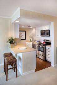 Go bold with one or two decorative accents. A Guide To Efficient Small Kitchen Design For Apartment Kitchen Design Small Kitchen Remodel Small Small Apartment Kitchen