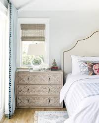 Stowe boho handcrafted mango wood nightstand with storage, natural. Dresser As Nightstand Design Ideas