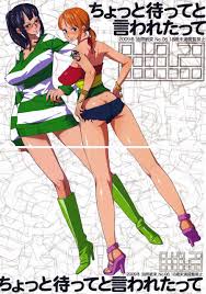nami+nico robin One Piece Hentai