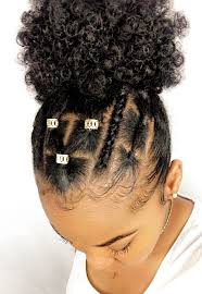 Lastly but not least cut on of the sides of your natural hair on the left hand mohawk and a deep line up to the back of ears. Curly Hairstyles For Black Women 2020 Novocom Top