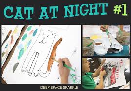 Today we're going to take care of the other wild cats, like leopards, jaguars, mountain lions and lynx. Cat At Night Art Project Deep Space Sparkle