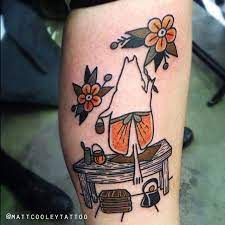 Tattoo Inspiration On Instagram Moomin Bold Traditional Tattoo Done By Matt Cooley From Rain City In Tattoos For Guys Wrist Tattoos For Guys Moomin Tattoo