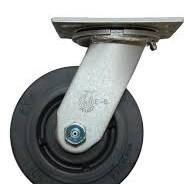 5" x 2" Economy Swivel Caster with Extra Soft Rubber Wheel