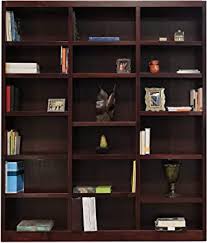 Guards will fill out the remainder of your party. Amazon Com Traditional Wood Triple Wide Bookcase With 18 Shelves In Cherry Furniture Decor