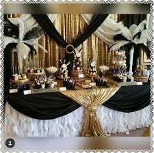 Party Table Decorations Ideas Roaring 20s 40 Ideas Gatsby Party Decorations Gatsby Themed Party Gatsby Birthday Party
