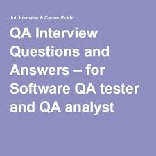Qa Interview Questions And Answers For Software Qa Tester And Qa Interview Questions And Answers This Or That Questions Software Testing Interview Questions
